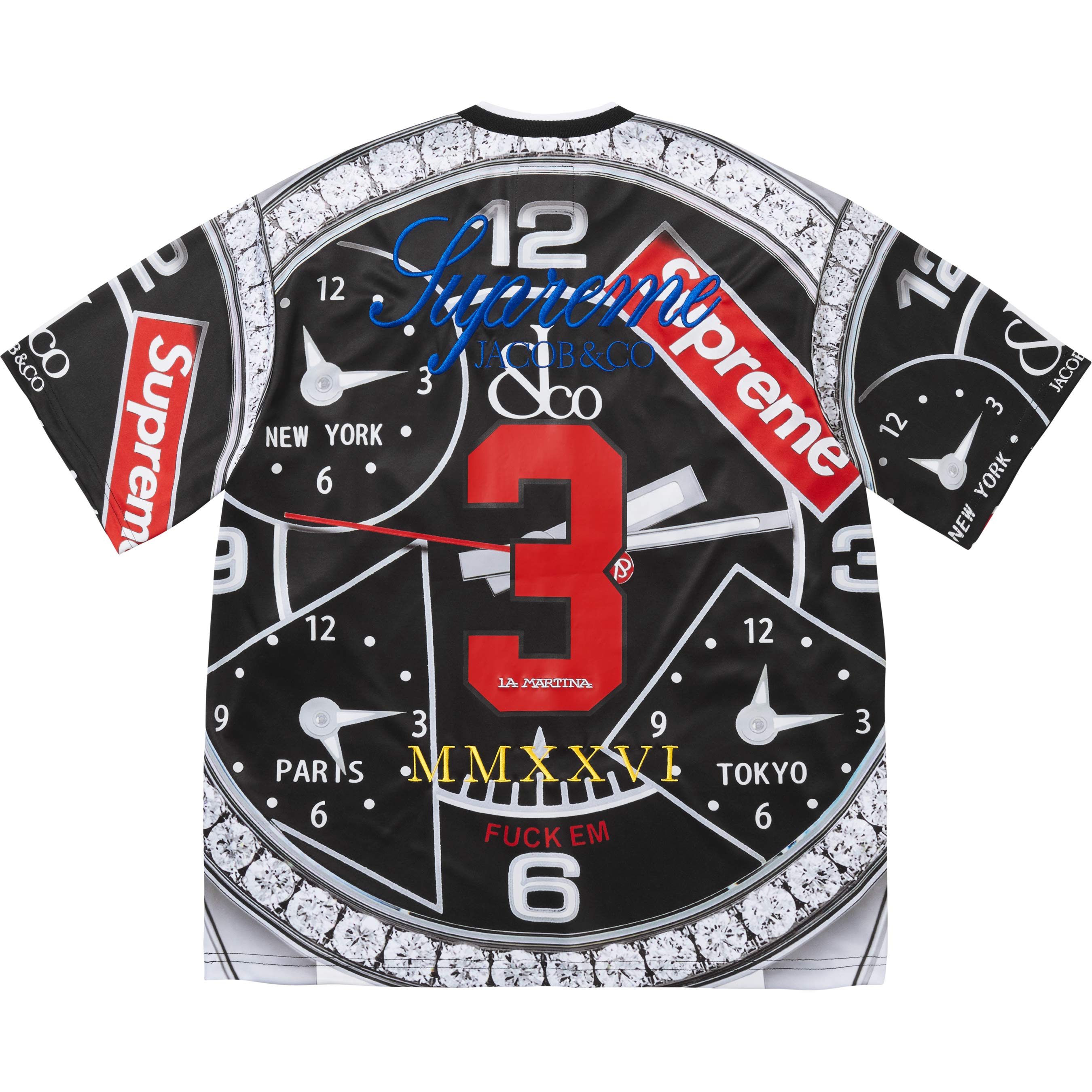 Supreme®/La Martina/Jacob & Co Soccer Jersey view 6